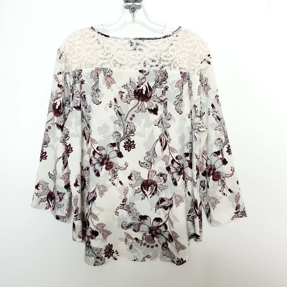 Van Heusen floral blouse large - Picture 5 of 9